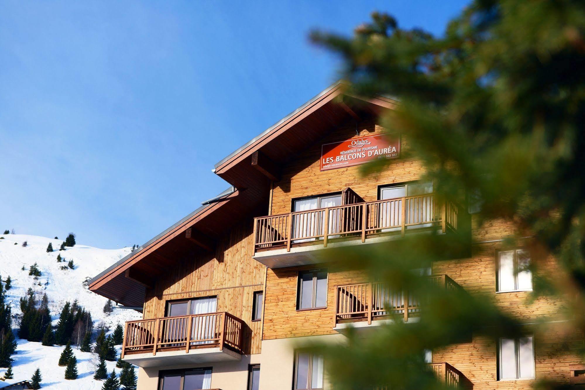 Résidence Odalys Les Balcons d'Auréa Auris Esterno foto